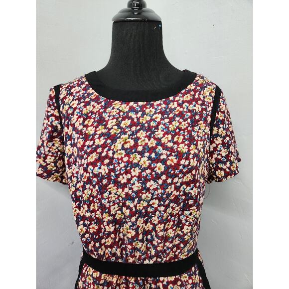 Uttam Boutique Ditsy Floral Dress With Pockets Size 8/10 Boho - Picture 2 of 12